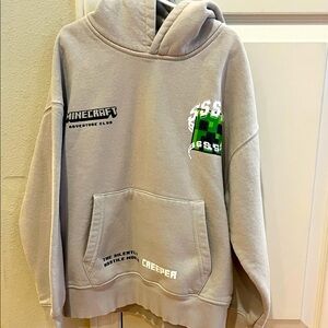 Zara x Minecraft 9 Hooded Sweatshirt